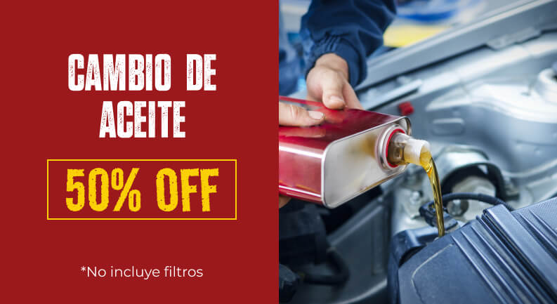 Promo Cambio de aceite